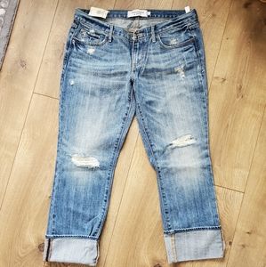 Abercrombie ankle/cropped jeans